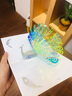 UNIGIFT教師節(jié)賀卡3d立體禮物花束幼小學老師節(jié)日手工感恩祝?？ㄆ變簣@ 刺繡康乃馨 曬單實拍圖