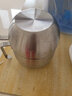 不銹鋼食堂打飯盒帶蓋泡面碗保溫餐盒便當(dāng)盒餐盤學(xué)生成人上班族高中小學(xué)生帶飯分餐快餐盤 304全鋼快餐碗（帶隔層）/非密封1個+勺筷1副 曬單實拍圖
