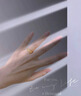 【二手99新】卡地亞戒指 Cartier LOVE系列八鉆 18K金8鉆女款婚戒 二手項鏈戒指 99新-玫瑰金單品 50/國碼10 曬單實拍圖