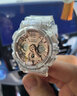 卡西歐（CASIO） 女表G-SHOCK GIRLS白晝黑色可愛(ài)學(xué)生米白色農(nóng)家橡樹(shù)日韓表送女友 GMA-S120SR-7APR 曬單實(shí)拍圖