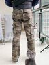 季言重磅美式工裝褲男寬松迷彩褲子男春季休閑褲男長(cháng)褲多口袋戰術(shù)褲潮 迷彩色加絨款 34 曬單實(shí)拍圖