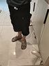 后探（HouTan）美式迷彩工裝褲男夏季七分褲男士多口袋寬松休閑短褲男生7分褲子 黑色 L（130-145斤） 曬單實拍圖