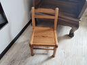 尋古紅木家具非洲雞翅木（學(xué)名：非洲崖豆木）小靠背椅實(shí)木餐椅新中式茶椅書(shū)桌椅換鞋凳矮凳木凳椅 長(cháng)35*寬34*坐高37(總高63)cm 曬單實(shí)拍圖
