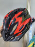 奥塞奇ot8儿童自行车头盔一体成型骑行头盔平衡车轮滑安全帽单车装备黑 实拍图