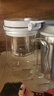 金灶（KAMJOVE）高檔加厚耐熱玻璃泡茶壺飄逸杯泡茶神器辦公室茶壺大容量 TP-901 白色（500ml） 曬單實(shí)拍圖