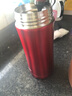 膳魔師（THERMOS） 團(tuán)購款定制LOGO不銹鋼真空保冷保溫杯男女士戶外運(yùn)動(dòng)水杯JCG-400 JCG-400-R 中國紅 400ml 曬單實(shí)拍圖