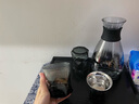 karphome卡普家居玻璃水壺夏季家用創(chuàng)意冷水壺大容量耐高溫涼水壺套裝扎壺 【一壺兩杯】小黑壺+星座杯*2 1500mL 曬單實拍圖