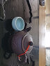 （JD物流）宜興正品手工紫砂壺泡茶壺茶具原礦紫泥清水泥大容量撿漏 水仙刻繪400毫升紫泥 曬單實(shí)拍圖