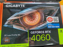 英偉達(dá)（NVIDIA）GV-N4060OC-8GL GDDR6半高刀卡ITX迷你臺(tái)式機(jī)電腦電競(jìng)游戲吃雞悟空靜音獨(dú)立全新顯卡 GV-N4060 OC-8GL 半高刀卡 曬單實(shí)拍圖