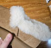 UGG秋季女士茸茸毛圈口平底休閑樂(lè )福鞋懶人毛毛鞋1119002SAN|沙色38 曬單實(shí)拍圖