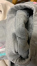 柚一杉女童褲子加絨加厚兒童棉褲冬季新款中大童三層夾棉外穿保暖長褲潮 三條織帶 三層里棉加絨加厚 灰色 140（建議身高135cm左右） 曬單實拍圖