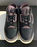 耐克（NIKE）Air Jordan 3 AJ3 黑紫色中幫復(fù)古耐磨運動籃球鞋 FZ4811-001 44 曬單實拍圖