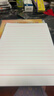 六品堂信紙稿紙信簽紙信箋紙入黨申請書(shū)大學(xué)生用本簡(jiǎn)約寫(xiě)信雙線(xiàn)信紙專(zhuān)用紙橫格橫線(xiàn)紙雙線(xiàn)厚材料手寫(xiě)紙  曬單實(shí)拍圖