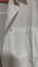 燕潯休閑襯衫女短袖2025夏季新款時尚女裝韓版寬松顯瘦百搭白襯衣女 白色 L （建議100-120斤） 曬單實拍圖