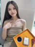 法蔻（farcoko）小蠻腰彩金項鏈女款圓環(huán)吊墜氣質鎖骨鏈生日520情人節(jié)禮物送女友 小蠻腰（玫瑰金色） 曬單實拍圖