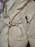 布力潘中國風(fēng)盤(pán)扣復古羽絨服女冬季文藝新中式短款V領(lǐng)保暖外套 卡其色 L 適合125-145斤 曬單實(shí)拍圖