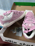 頑刻（ollieskate）頑刻官方面包鞋粉色拼接復古秋冬BAKE低幫男女專(zhuān)業(yè)滑板鞋 BAKE18016 37 曬單實(shí)拍圖