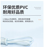 HAILE科龍模塊VDF電話音頻配線架測(cè)試線1.5米2條裝 科隆條 2芯科隆頭-鱷魚夾配線架測(cè)試線HT-2KLEY-1.5M 2芯測(cè)試線(帶鱷魚夾) 曬單實(shí)拍圖