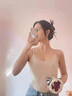 XHUE真絲吊帶背心女西裝內搭重磅100%桑蠶絲美背上衣夏小西裝打底衫 香檳色【D23美背】 M（100-110） 曬單實(shí)拍圖