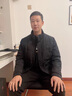 皮爾卡丹品牌高檔男裝冬季新款高端白鵝絨男士立領(lǐng)保暖輕薄羽絨服中年短款 灰色 175/L 曬單實拍圖