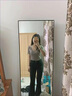 GOCHIEI黑色小個(gè)子微喇叭牛仔褲女2025年新款彈力高腰修身顯瘦微喇拖地褲 黑色長褲 M 95-105斤 曬單實(shí)拍圖