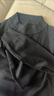 JEANSWEST LIFE真維斯男士毛衣秋季半高領厚實透氣毛衫青少年純色寬松保暖針織衫 曬單實拍圖