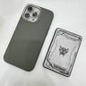 司德威適用于iPhone12/13/14/15/16ProMax纖細鉆紋皮革磁吸手機殼適用皮料保護套防手汗MagSafe磁吸殼 武士黑【磁吸+金屬獨立按鍵】 iPhone 16 Pro Max 曬單實拍圖