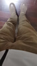 杉杉【加厚保暖】休閑褲男綿軟燈芯絨耐磨抗皺直筒褲彈力修身通勤長褲 卡其 32 175/80A 曬單實拍圖