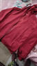 啄木鳥(niǎo)（TUCANO）女士小短外套女韓版寬松春秋裝2025秋季休閑短款運動(dòng)上衣百搭秋天 加絨 W027酒紅色(不)好棉-60# XL 適合110-125斤 曬單實(shí)拍圖