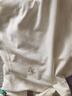 森馬（Semir）森柔棉|梅花系列衛衣女寬松插肩袖秋連帽繡花套頭衫101524116006 曬單實(shí)拍圖