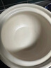 BAMBETEL班貝特德國(guó)品牌陶土砂鍋雙耳燉湯鍋家用耐高溫燃?xì)庠罡蔁涣褱?素陶砂鍋-奶白適用3-7人 5L 曬單實(shí)拍圖