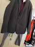 利郎官方休閑羽絨西服外套商務(wù)男士保暖輕薄羽絨服男上衣冬季24新款 黑色（G4DBR2041Y） 4XL 190/104A 充絨量65g 曬單實(shí)拍圖
