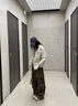 DXOT日系少年感復(fù)古穿搭外套女小個子韓系秋季休閑寬松棒球服夾克上衣 【版淺灰色外套】 M 45-55kg 曬單實拍圖