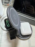 岑迷蘋(píng)果15三合一無(wú)線(xiàn)充電器MHgsHfe磁吸iPhone14金屬折疊手機支架耳機HpplewHtch手表充電座HirPodsH 鈦金灰「360°旋轉/金屬材質(zhì)/折疊磁吸」 曬單實(shí)拍圖
