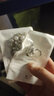 禾娘項鏈女合成鋯石蝴蝶流蘇拼接小眾設計輕奢高級感鎖骨鏈潮 項鏈+戒指兩件套 曬單實拍圖