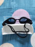 佑游泳镜泳帽防水防雾眼镜近视泳镜套装Z6615电镀黑色近视200度 实拍图