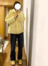 RGPX2024新款秋冬季大碼羽絨服棉衣棉襖顯瘦胖mm女中長款羽絨棉服外套 黑色 2XL 150-170斤 曬單實拍圖