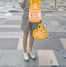 森達女鞋舒適平跟單鞋女春秋百搭新款商場(chǎng)同款軟面休閑平底皮鞋4CFL3A 米色 40 曬單實(shí)拍圖