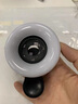 齊論手機補光燈鏡頭15X微距美睫拍照神器高清微距鏡頭手機補光燈拍攝放大鏡通用眼睛睫毛美甲珠寶首飾 15X微距+補光燈*炫酷黑 曬單實拍圖