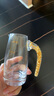 baer金箔分酒器白酒杯套裝家用水晶玻璃刻度分酒器酒盅酒樽 金箔分酒器（單只） 曬單實拍圖