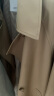 朗姿法式复古经典双排扣风衣外套24年新款中长款大衣春季上衣女 深米色2 S 晒单实拍图