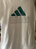 阿迪達斯 （adidas）短袖T恤男士2025夏季運動(dòng)服寬松舒適透氣針織休閑圓領(lǐng)上衣半袖 純棉DU0404黑色 L 推薦155-175斤 曬單實(shí)拍圖