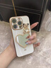 萊圳發(fā)適用蘋果17promax手機殼新款air電鍍硅膠iPhone16pro全包防摔15plus可愛愛心鏡子14高級感女士軟殼 落櫻粉-帶小熊愛心鏡子 iPhone17air 曬單實拍圖