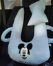 迪士尼Disney迪士尼兒童抱枕車載長途靠背墊子后排頭枕大人睡覺神器 藍(lán)色米奇U型車載抱枕 送枕托 曬單實(shí)拍圖