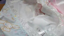 閃動(dòng)少女（SHANDONGSHAONV）內褲女日系洛麗塔少風(fēng)玉桂狗可愛(ài)牛奶絲蕾絲邊大蝴蝶結中腰士 裝 粉色 1條 XL 曬單實(shí)拍圖