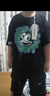 MiniPeace太平鳥(niǎo)童裝夏新男童針織中短褲F1GJE2B11 黑色 150cm 曬單實(shí)拍圖