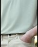 紅豆短袖polo衫男【冰皮polo】涼感速干抗菌25年彈力翻領(lǐng)T恤男 燕麥米K1【冰皮撞色領(lǐng)】 XL 180/96A 【推薦140-160斤】 曬單實(shí)拍圖