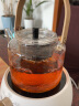 忆壶茶煮茶器玻璃茶壶电陶炉蒸茶具耐高温烧水红茶普洱带过滤提梁壶 实拍图