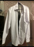 唐號（tanghao）白色長(cháng)袖襯衫男情侶套裝寬松dk領(lǐng)帶襯衣潮流韓版班服畢業(yè)衣服襯衫 白色上衣+領(lǐng)帶 4XL 曬單實(shí)拍圖