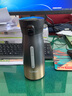 蘇泊爾（SUPOR） 新品保溫杯大容量不銹鋼真空保溫杯一鍵開合車載杯商務(wù)杯情侶杯 【魔力黑】 380ml 曬單實(shí)拍圖